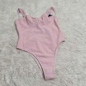 🧚🏻‍♀️ NWT Abercrombie & Fitch Underwire High Leg Cheeky One Piece Swimsuit